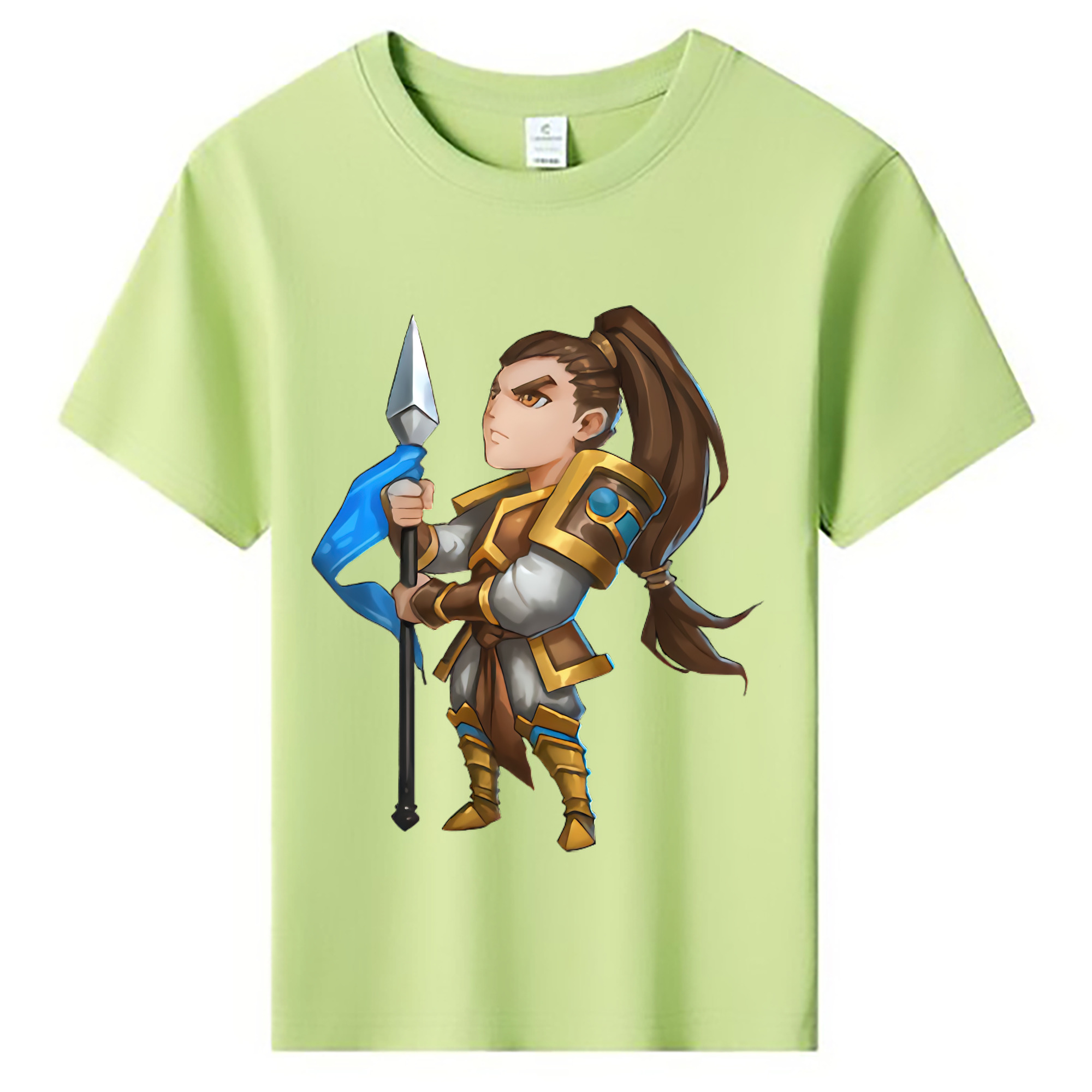 （画像用） リーグ・オブ・レジェンド League of Legends LOL 綿100％キッズTシャツ（フロントプリント）